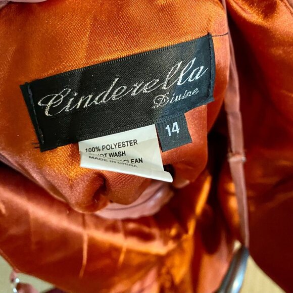 Bridesmaid Dress / Robe Longue - Rust/Sienna colour - Picture 3 of 4